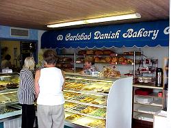 inside Carlsbad Danish Bakery