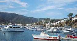 Lige Guard boat - Catalina Island