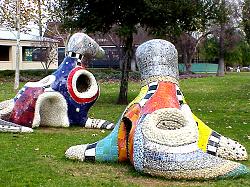 sculpture by Niki de Saint Phalle 