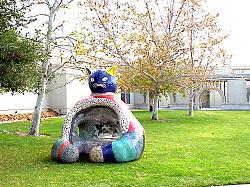 lawn art by Niki de Saint Phalle 