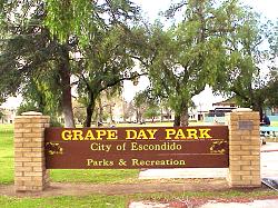 grape day park entrance marker
