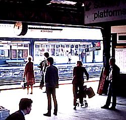 London train platform