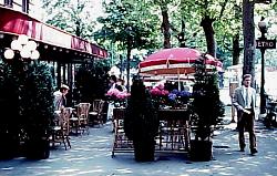 Paris outdoor cafe