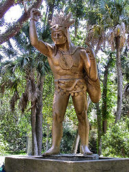statue of indian