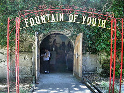 Entrance to Fountain of Youth, St. Augustine