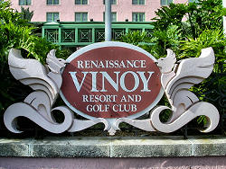 Renaissance Vinoy Resort and Golf Club sign