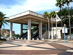 Entrance to the Tampa Convention Center