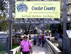Cracker Country - Florida State Fairgrounds - Tampa, Florida entrance