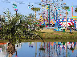 Florida State Fair reflected