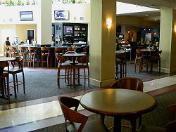 Lobby bar with casual dining