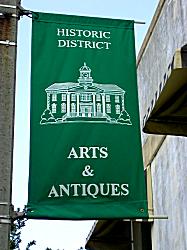 Tarpon Springs historic district banner