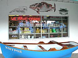 crab and seafood shop