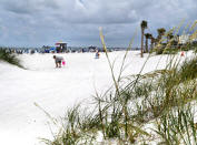 View of Clearwater beaches