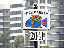 Mile marker 20 1/2 Clearwater Beach