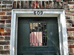 609 address over doorway