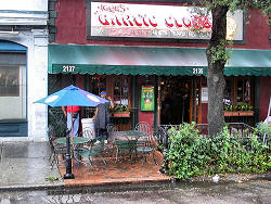 garlic restaurant front