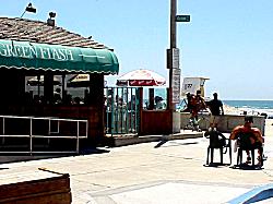 Greenslash restaurant on the beach