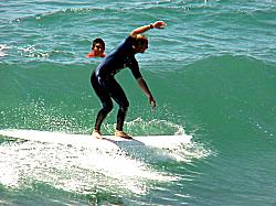 Surfer Pacific Beach San Diego California