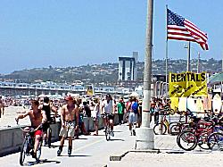 Boardwalk Pacific Beach San Diego California