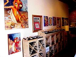 art and wine store
