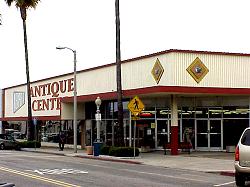 Antique Center building from across the street
