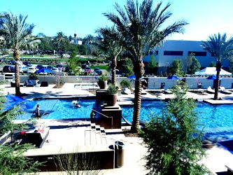 Viejas pool area