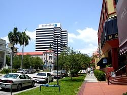 view down street