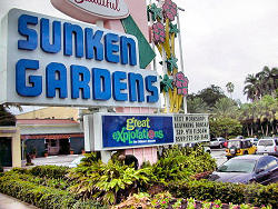 Sunken Gardens entrance