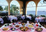 Dining view at Columbia Restaurant, Clearwater Beach