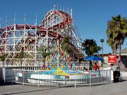 big dipper and children's ride