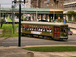 streetcar turning in square