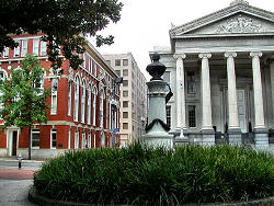 public building on city square