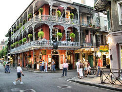 brick hotel and bar on corner