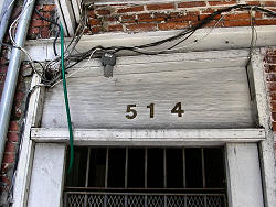 514 address over doorway