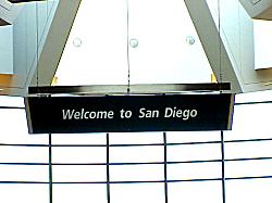 welcome to San Diego sign