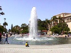 Balboa Park fountain