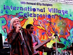 International Village Celebrations stage