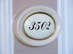 door to room 3502