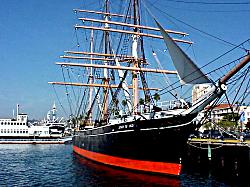 Ghost ship Star of India, San Diego, CA