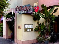 Bombay Restaurant sign entrance