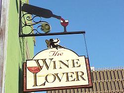 Wine Lover sign