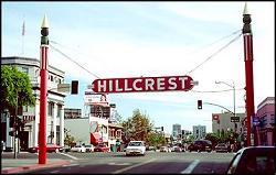 Hillcrest San Diego sign