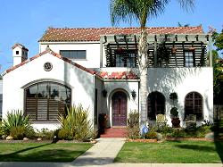 remodled Spanish style home
