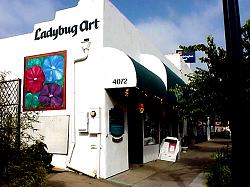 Ladybug art building