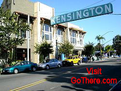 Kensington sign San Diego California