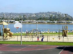 Playground on Mission Bay San Diego, California
