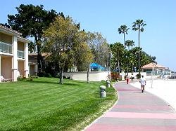 Walk along Mission Bay San Diego, California