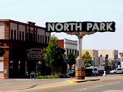 North Park sign, San Diego