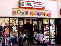 Big Save Clothing Store Kids Outlet