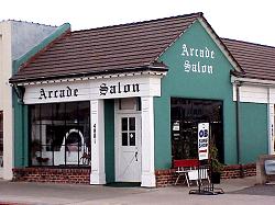 Arcade Salon storefront